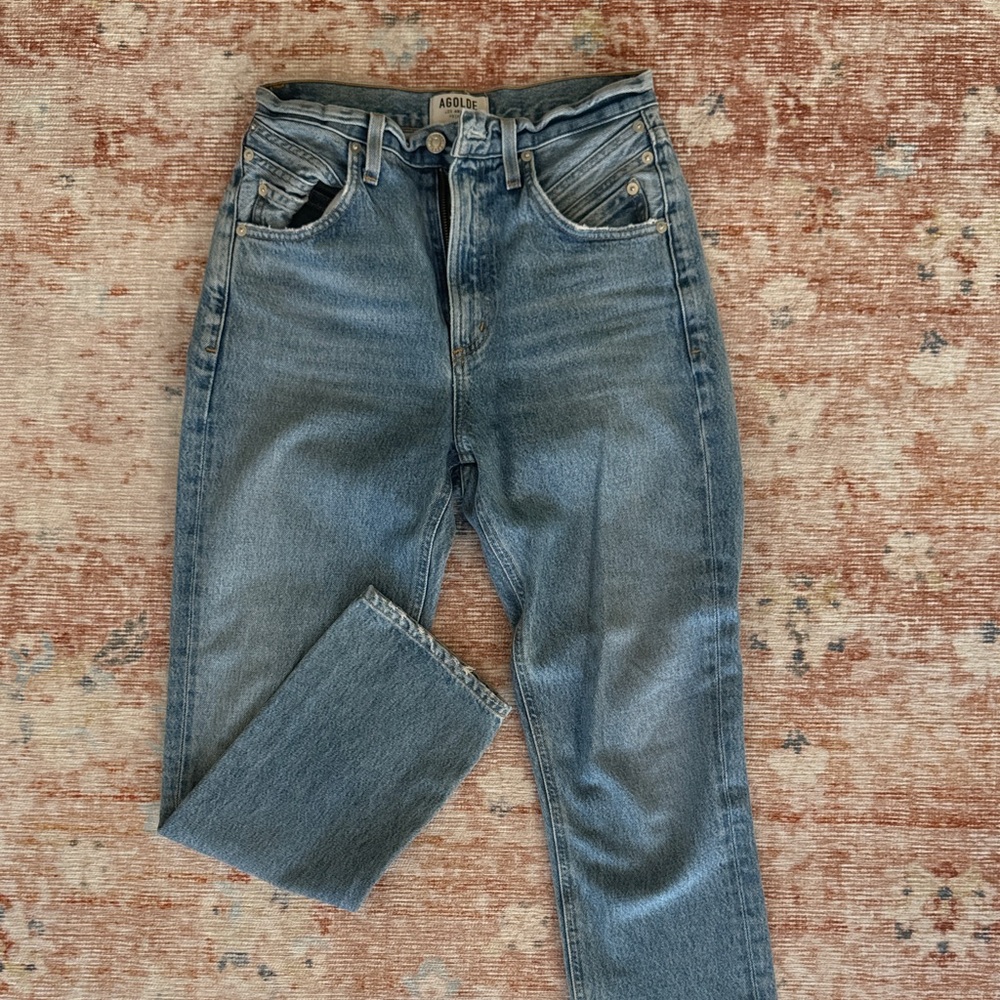 Agolde Light Blue Denim Jeans
